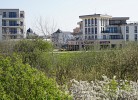 moderne Bebauung im Ostseebad