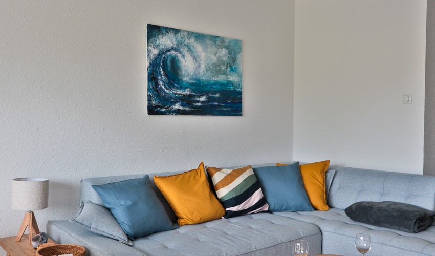 Gemütliche Couchecke