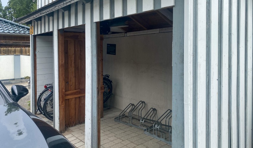 Fahrradparkplatz