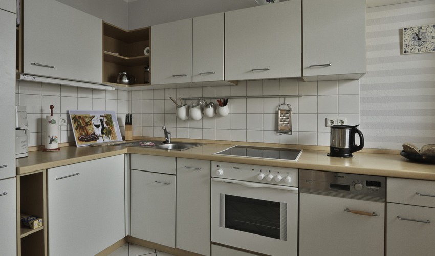 voll ausgestattete Küche