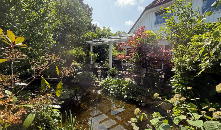 Blick zur Terrasse