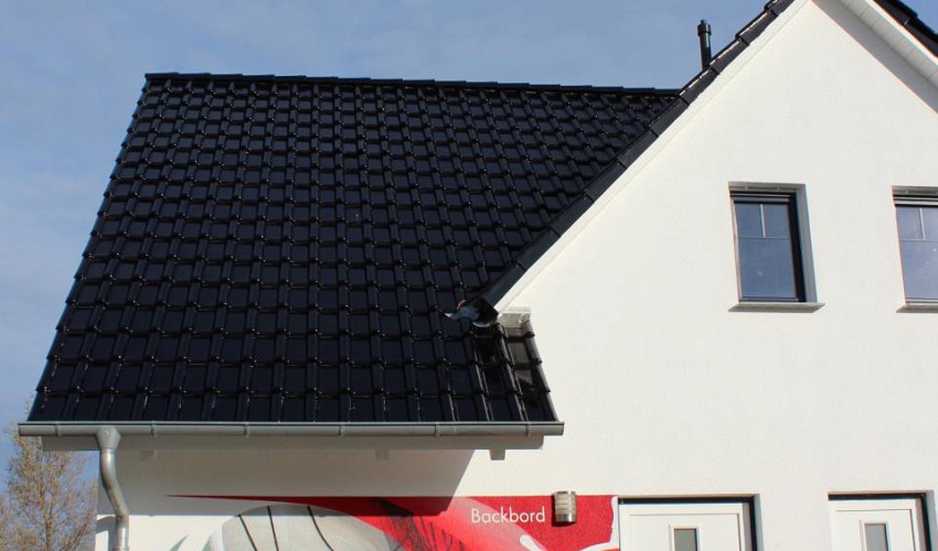 Hauseingang der FeWo Backbord