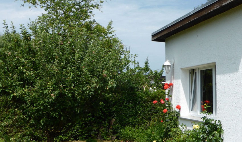 abgeschlossenes Gartengrundstück