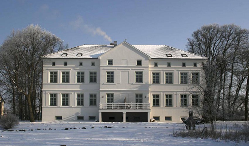 Gartenansicht vom Herrenhaus