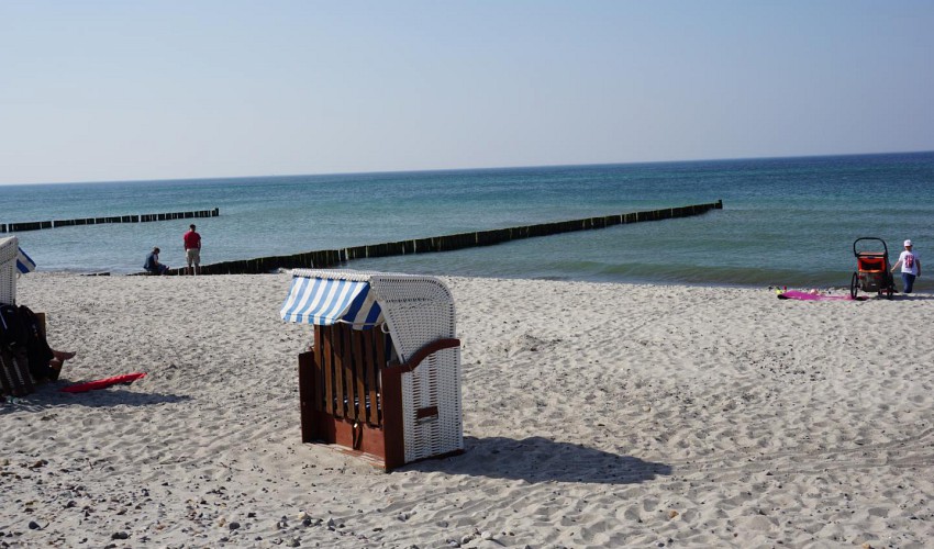 Badestrand in Börgerende