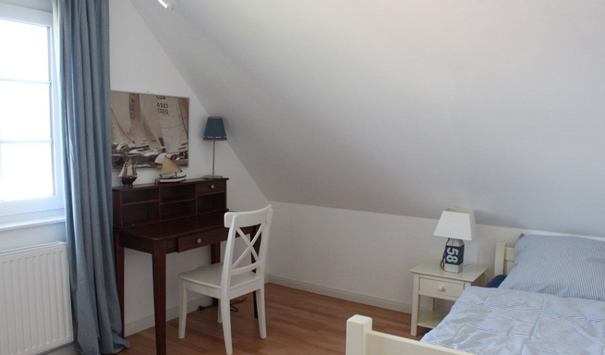 3. Schlafzimmer mit einem Einzelbett