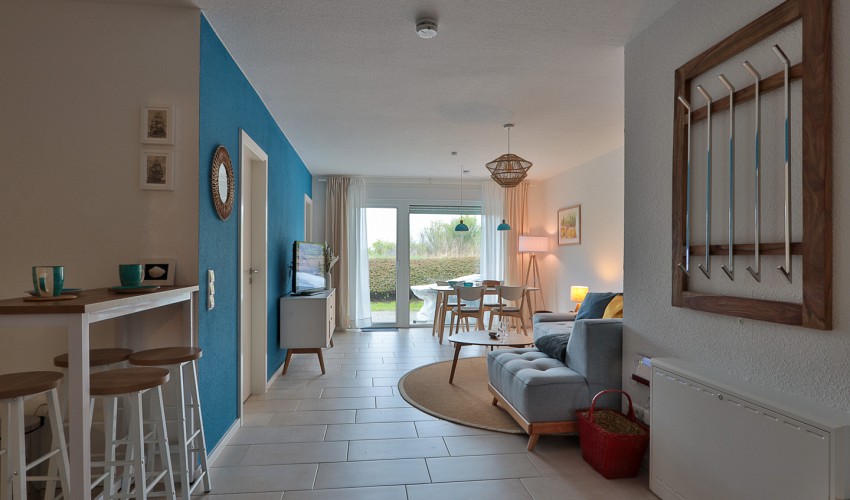 Blick in den Wohnbereich