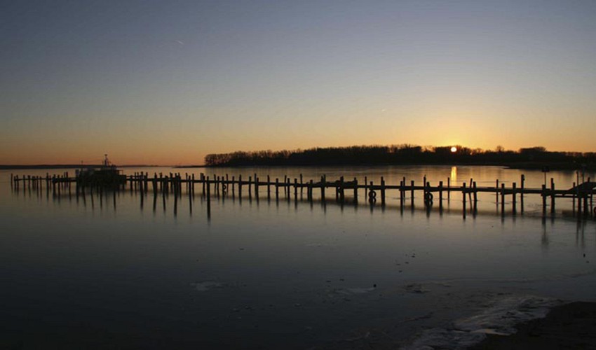 Abendstimmung am Salzhaff