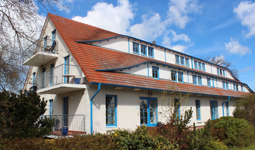 Rückansicht des Hauses