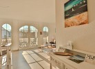 Blick zum Balkon