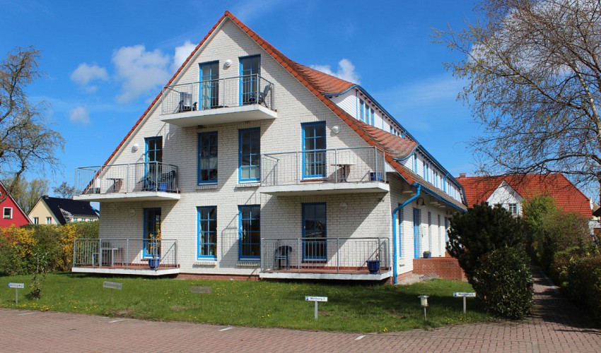 Ansicht vom Parkplatz zum Haus Birkenhof