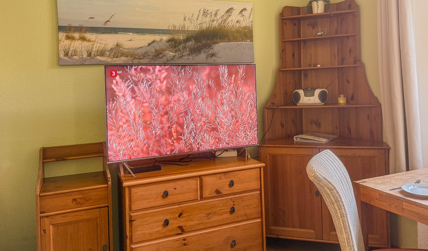 großer, moderner TV