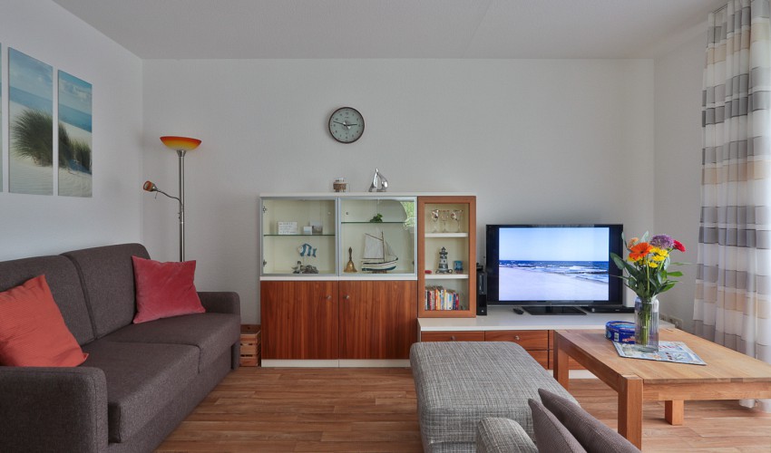 Blick ins Wohnzimmer