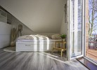 Schlafcouch im Wohnzimmer
