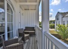 Balkon mit Möblierung
