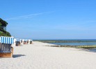 Badestrand mit Strandkörben