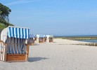 Strand mit Strandkörben