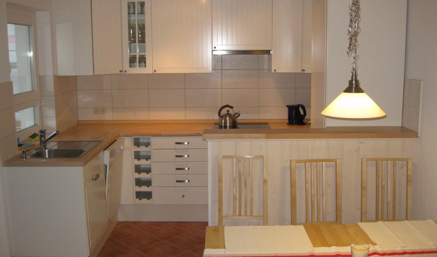 moderne, offene Küche